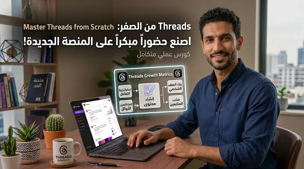 Threads من الصفر: اصنع حضوراً مبكراً على المنصة الجديدة