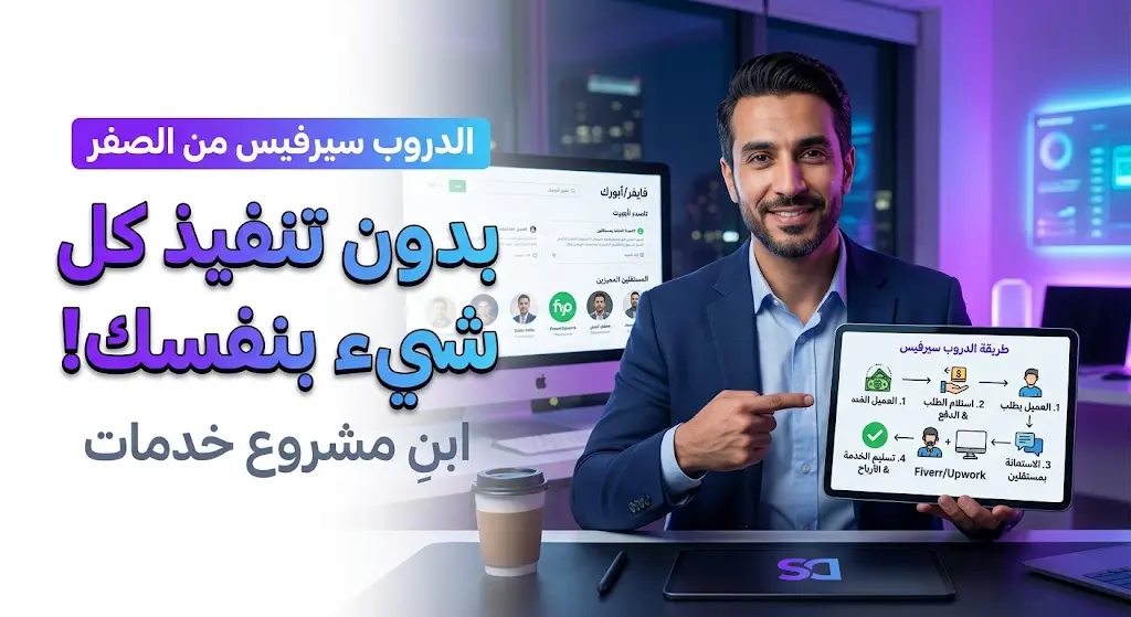 الدروب سيرفيس من الصفر: ابنِ مشروع خدمات بدون تنفيذ كل شيء بنفسك