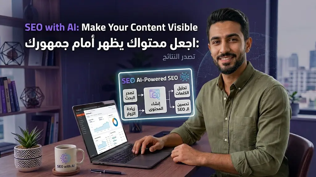 SEO بالذكاء الاصطناعي: اجعل محتواك يظهر أمام جمهورك
