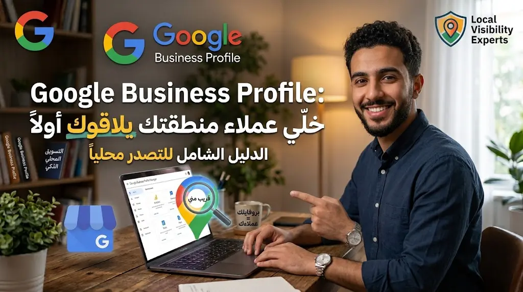 Google Business Profile: خلّي عملاء منطقتك يلاقوك أولاً