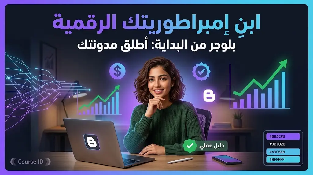 بلوجر من البداية: أطلق مدونتك وابنِ أصلاً رقمياً